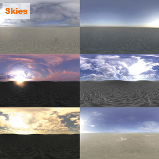 HDRI【No.19 DOSCH HDRI: Skies V2】