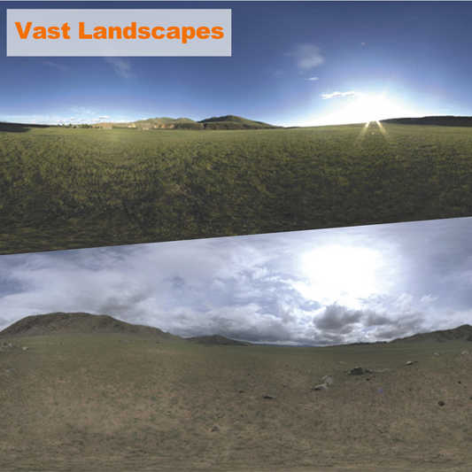 HDRI【No.25 DOSCH HDRI: Vast Landscapes】