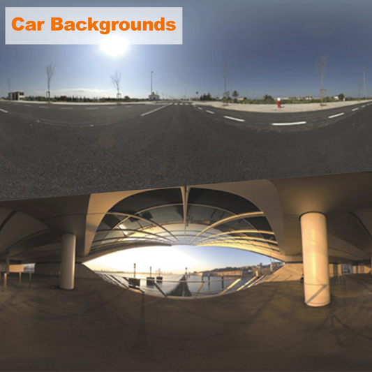 HDRI【No.26 DOSCH HDRI: Car Backgrounds】