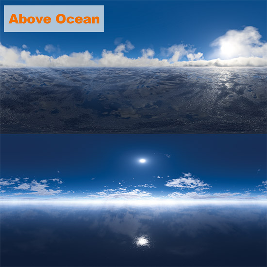 HDRI【No.06 DOSCH HDRI: Above Ocean】