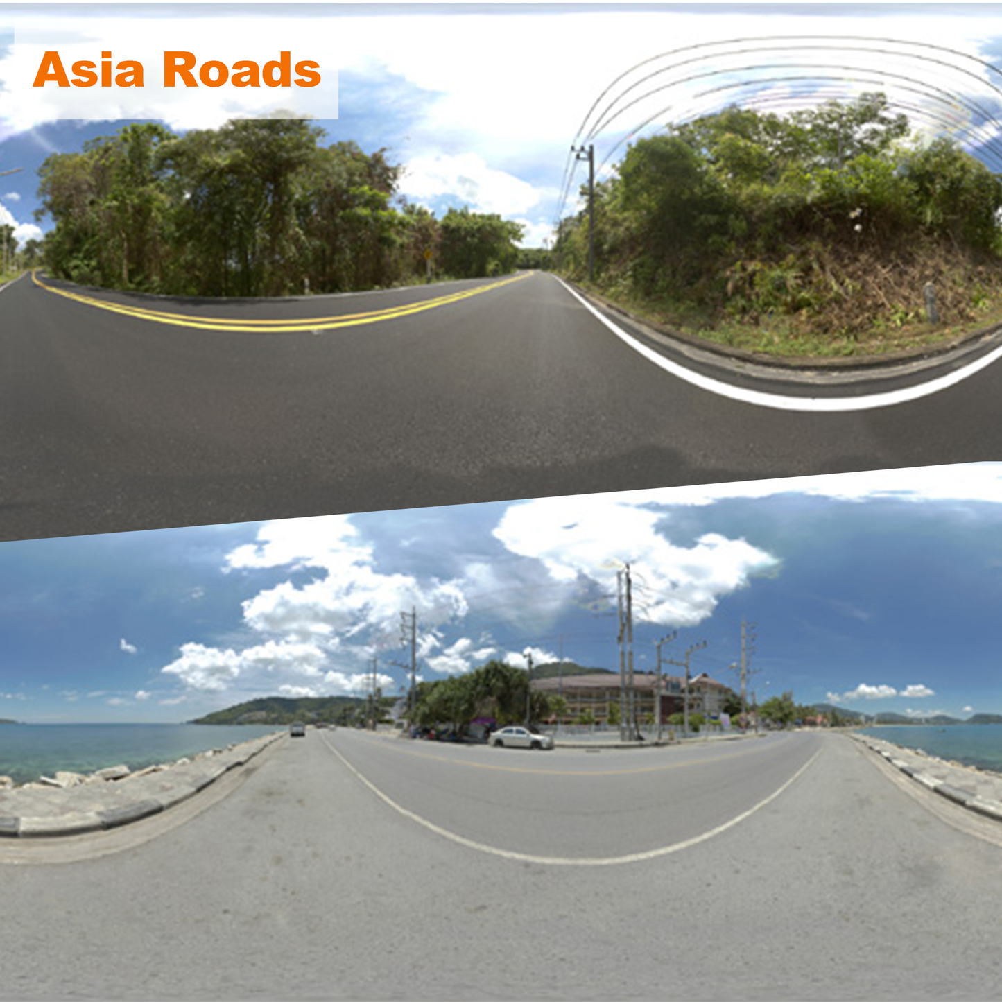 HDRI【No.07 DOSCH HDRI: Asia Roads】