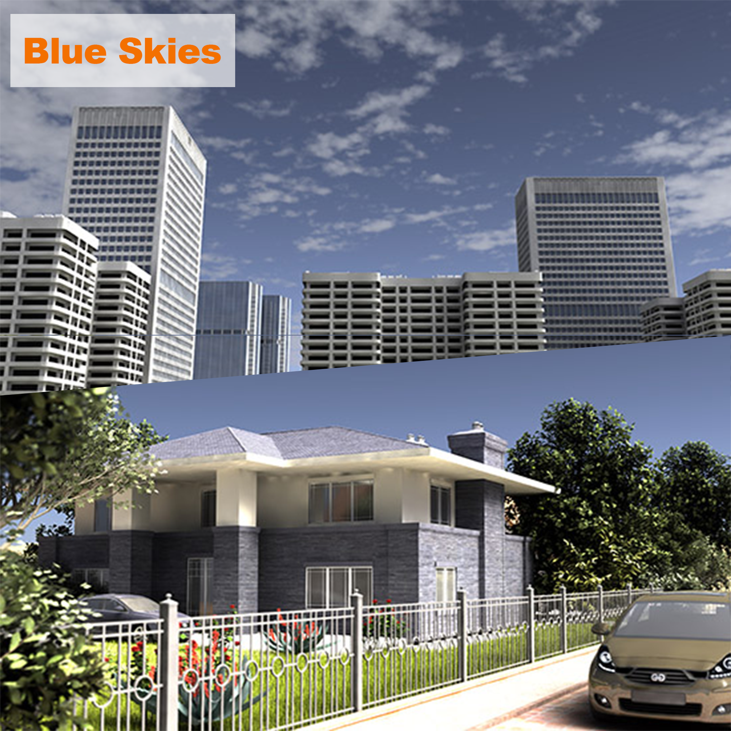 HDRI【No.08 DOSCH HDRI: Blue Skies】