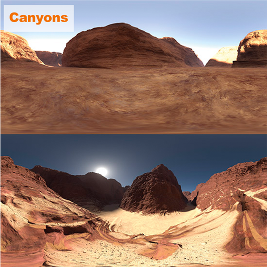 HDRI【No.15 DOSCH HDRI: Canyons】