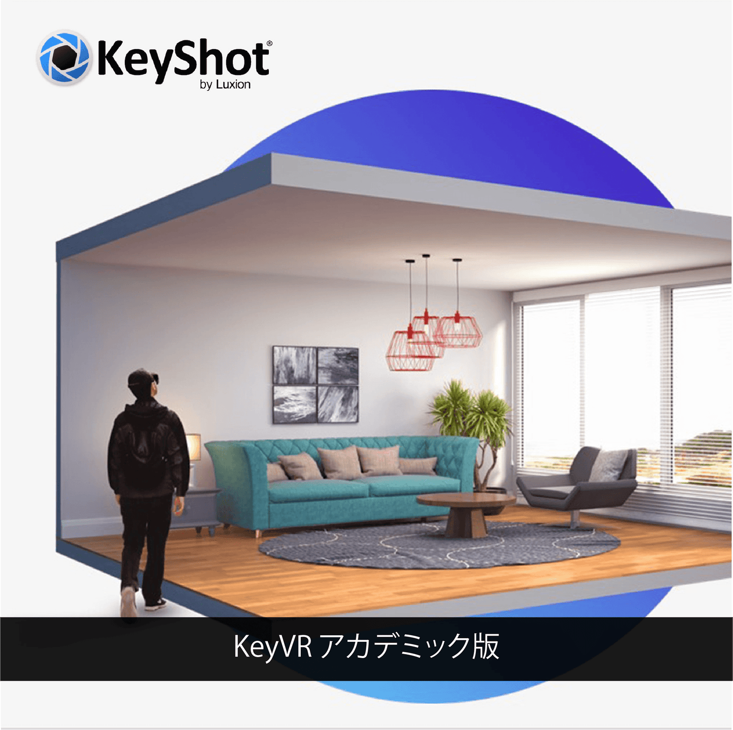 KeyVR アカデミック版(1年間ライセンス)