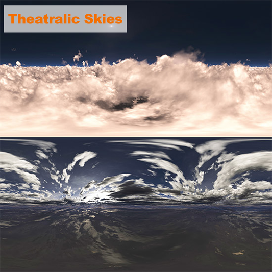 HDRI【No.69 DOSCH HDRI: Theatralic Skies】