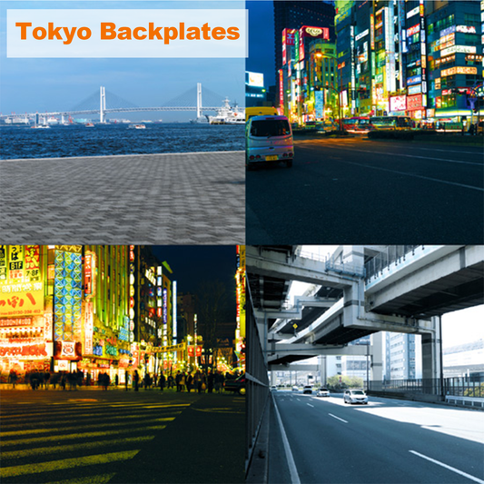 HDRI【No70 DOSCH HDRI: Tokyo Backplates】