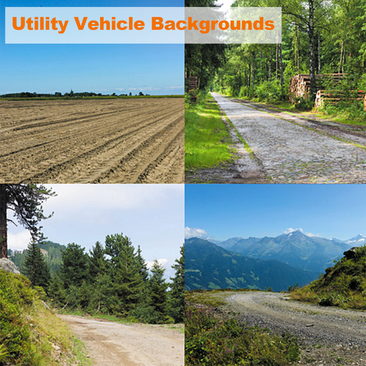 HDRI【No72 DOSCH HDRI: Utility Vehicle Backgrounds】