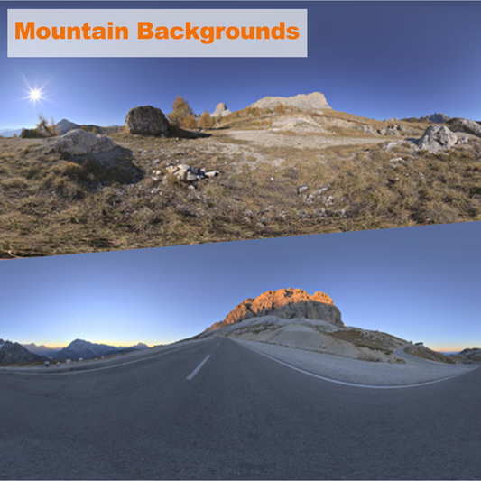 HDRI【No.12 DOSCH HDRI: Mountain Backgrounds】