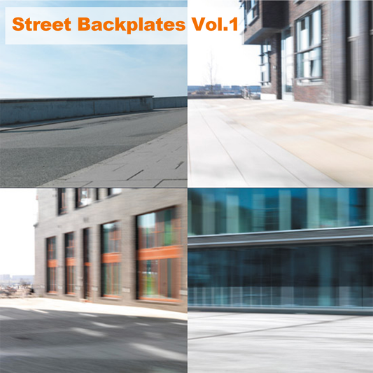 HDRI【No.32 DOSCH HDRI: Street Backplates Vol. 1】