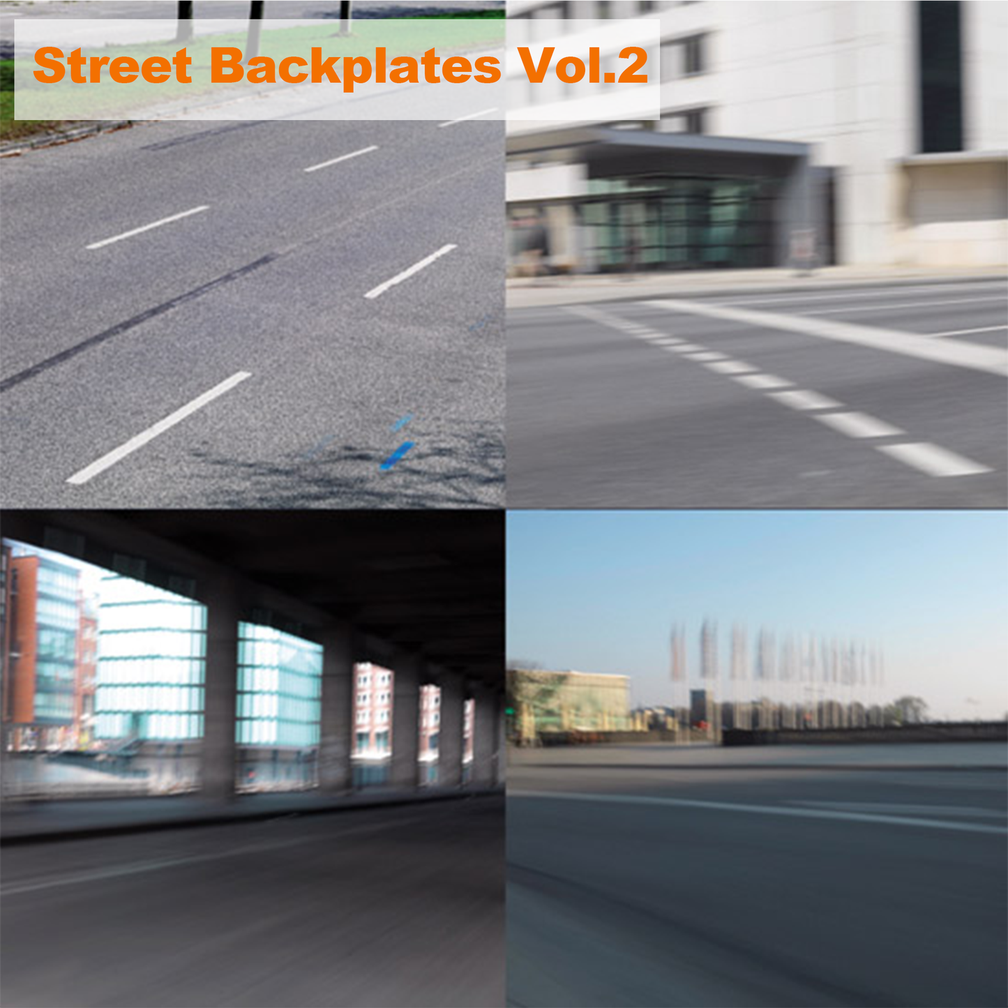 HDRI【No.33 DOSCH HDRI: Street Backplates Vol. 2】