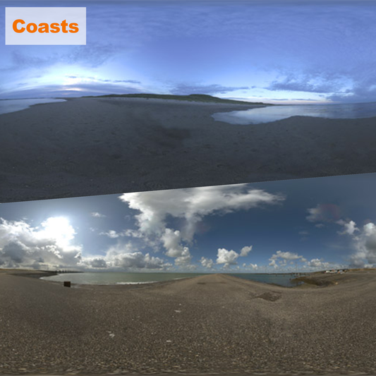 HDRI【No.45 DOSCH HDRI: Coasts】