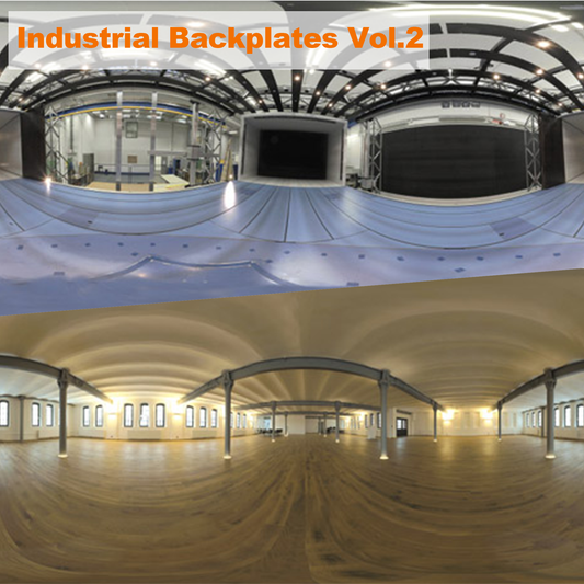 HDRI【No.42 DOSCH HDRI: Industrial BackplatesVol.2】