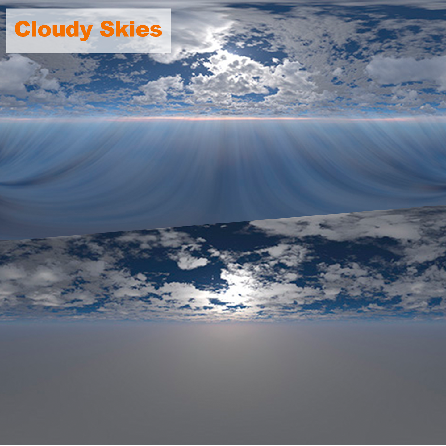 HDRI【No.28 DOSCH HDRI: Cloudy Skies】