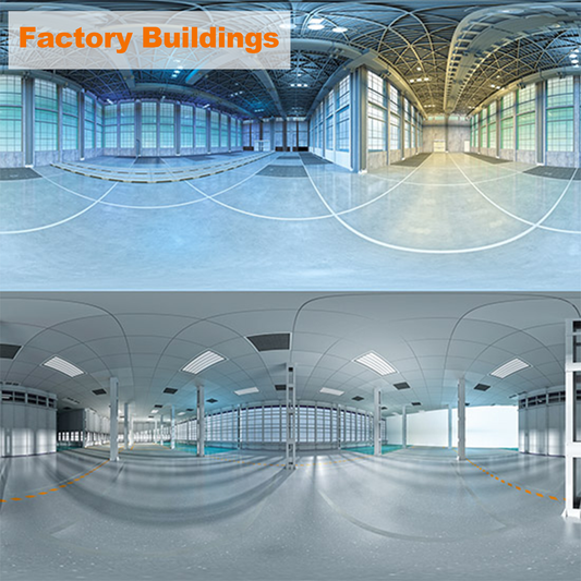 HDRI【No.52 DOSCH HDRI: Factory Buildings】